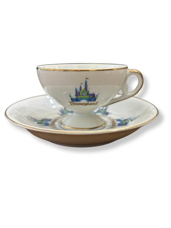 Disney Other - Vintage Walt Disney Productions Japan Mini Tea Cup & Saucer Set